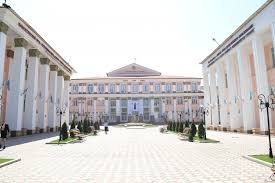 Partner medical university campus with classical architecture